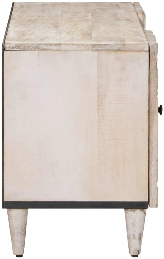 Televizoriaus spintelė Balta 105 x 33,5 x 46 cm
