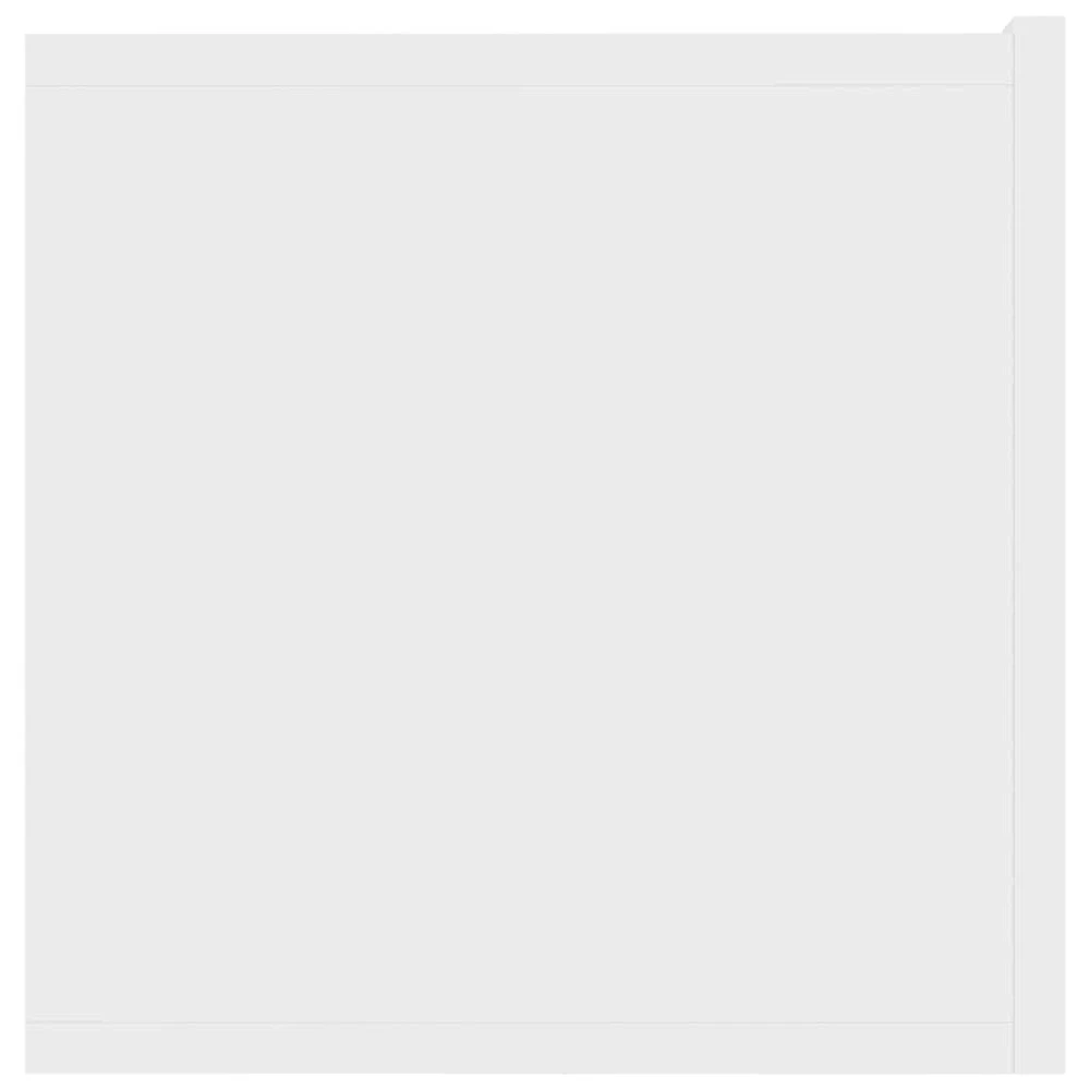 TV staliukas Televizoriaus spintelė, balta, 120x30x30cm, apdirbta mediena