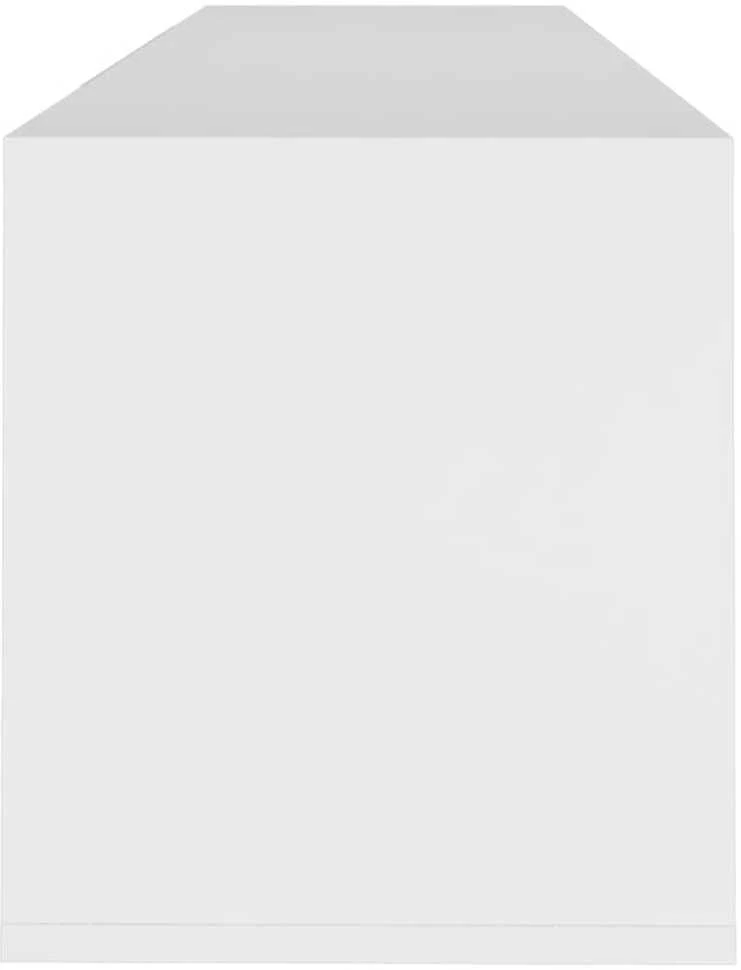 TV staliukas Televizoriaus spintelė, balta, 120x30x40,5 cm, apdirbta mediena