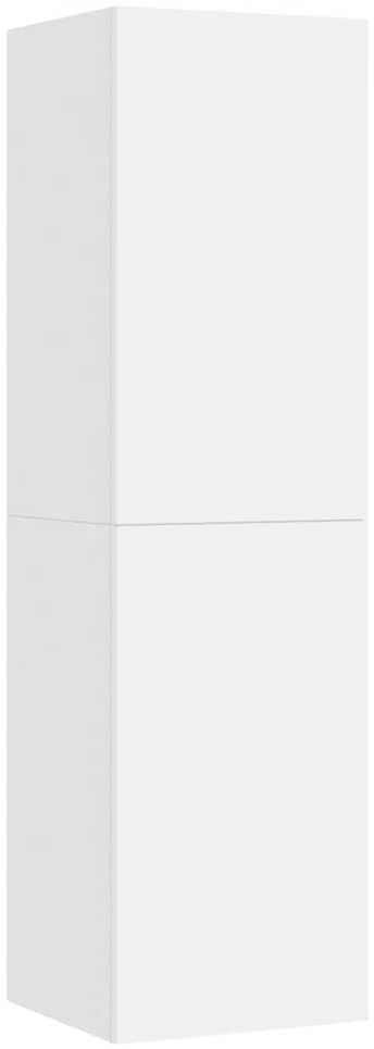 TV staliukas Televizoriaus spintelė, balta, 30,5x30x110cm, apdirbta mediena