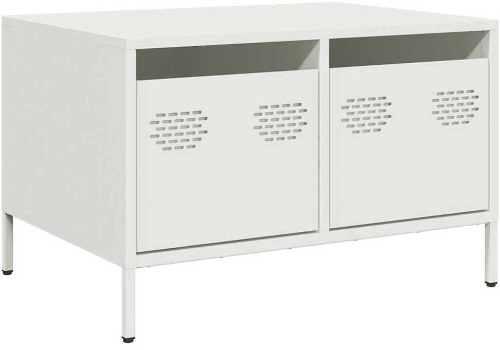 TV staliukas Televizoriaus spintelė, balta, 68x50x43,5cm, plienas