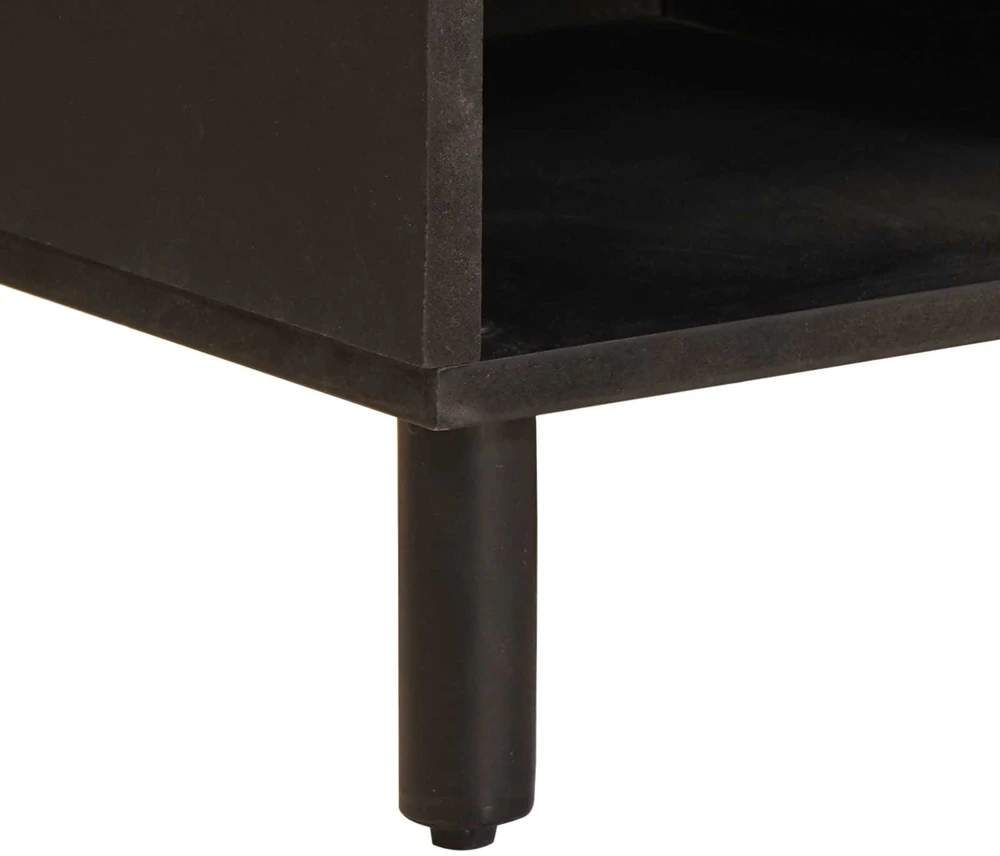 Televizoriaus spintelė Baltos skalbimo apdaila 100 x 33 x 46 cm