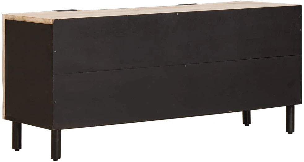 Televizoriaus spintelė Baltos skalbimo apdaila 105 x 33 x 46 cm