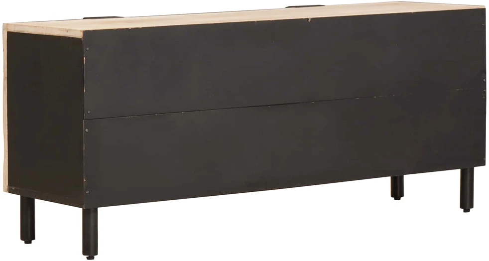 Televizoriaus spintelė Baltos skalbimo apdaila 105 x 33 x 46 cm