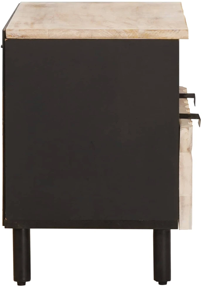 Televizoriaus spintelė Baltos skalbimo apdaila 70 x 33 x 46 cm