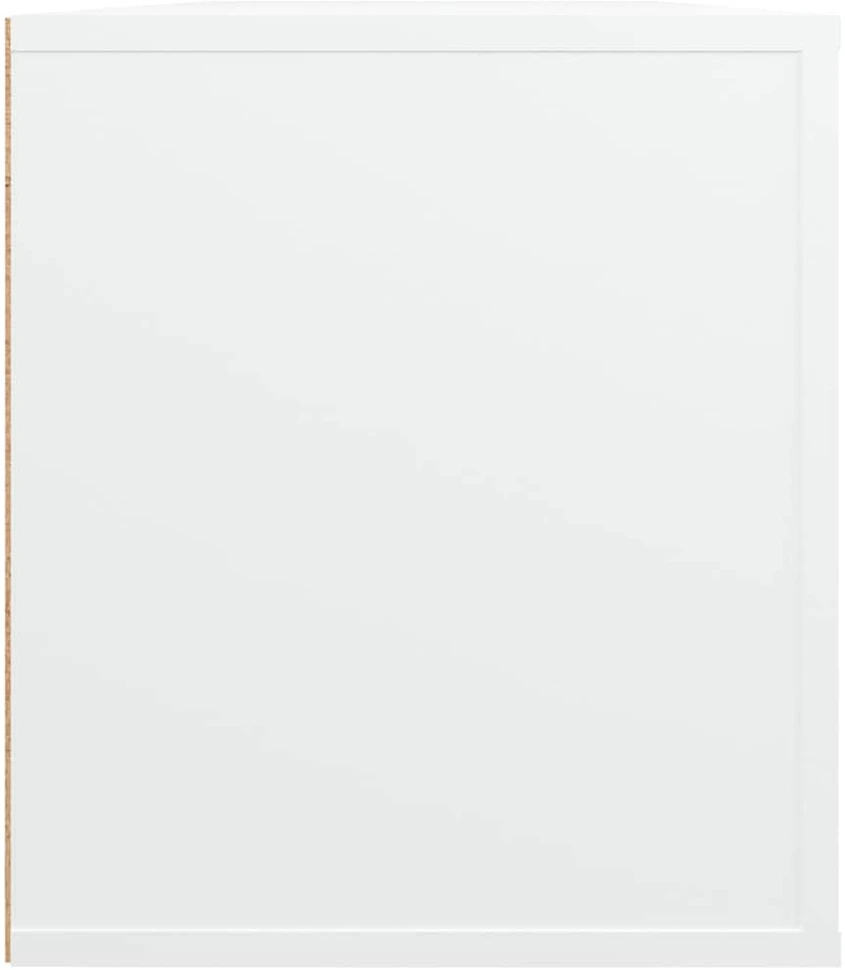 TV staliukas Televizoriaus spintelė, baltos spalvos, 100x35x40cm, mediena