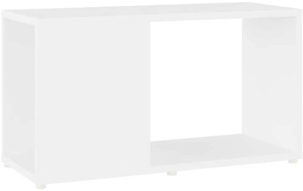 Televizoriaus spintelė, baltos spalvos, 60x24x32cm, MDP