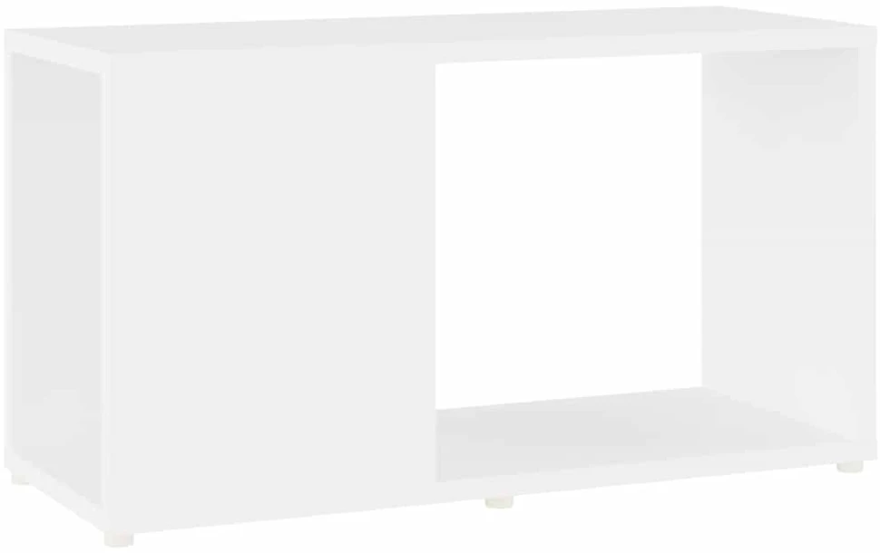 Televizoriaus spintelė, baltos spalvos, 60x24x32cm, MDP