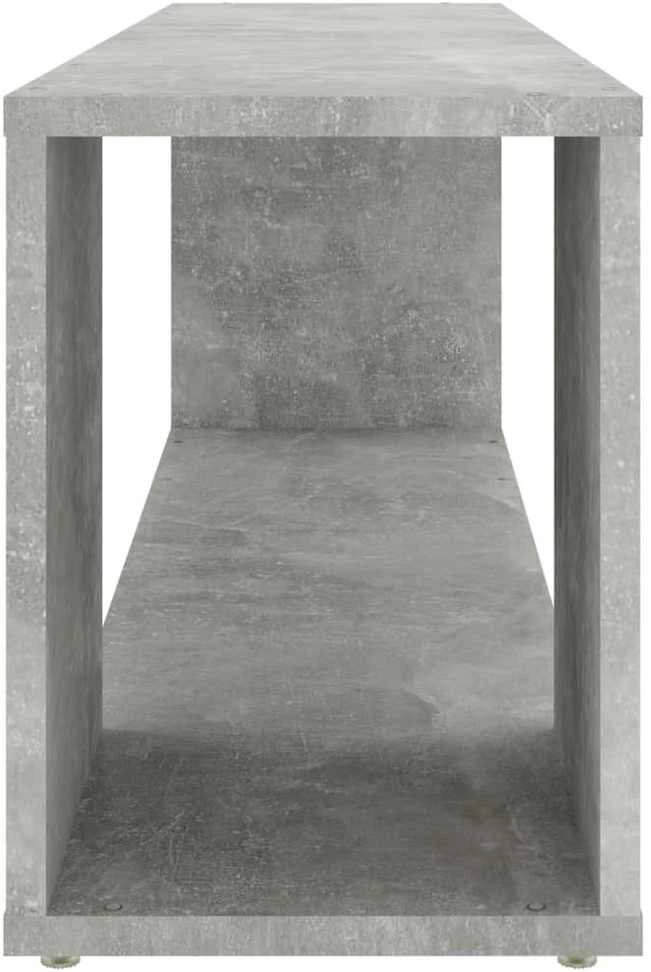 TV staliukas Televizoriaus spintelė, betono, 100x24x32cm, apdirbta mediena