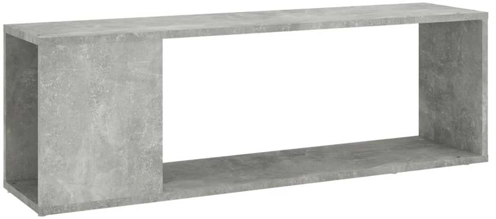TV staliukas Televizoriaus spintelė, betono, 100x24x32cm, apdirbta mediena
