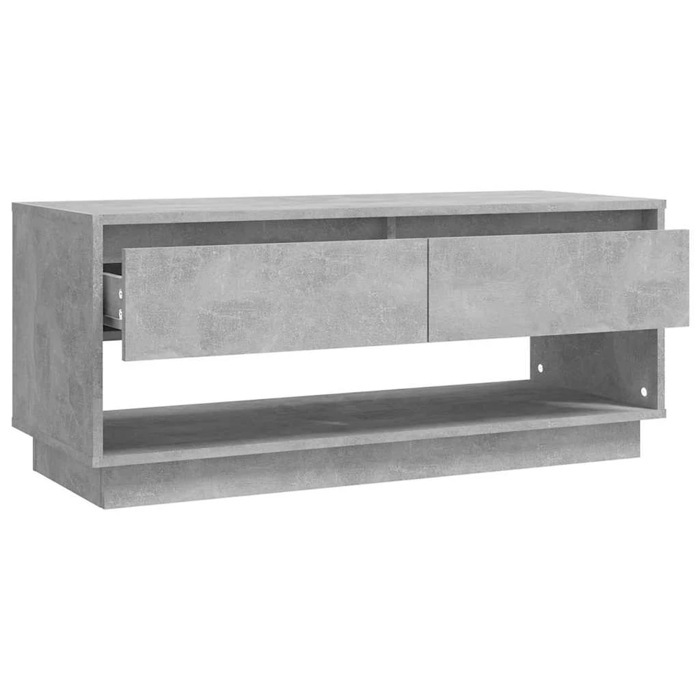 TV staliukas Televizoriaus spintelė, betono, 102x41x44cm, apdirbta mediena