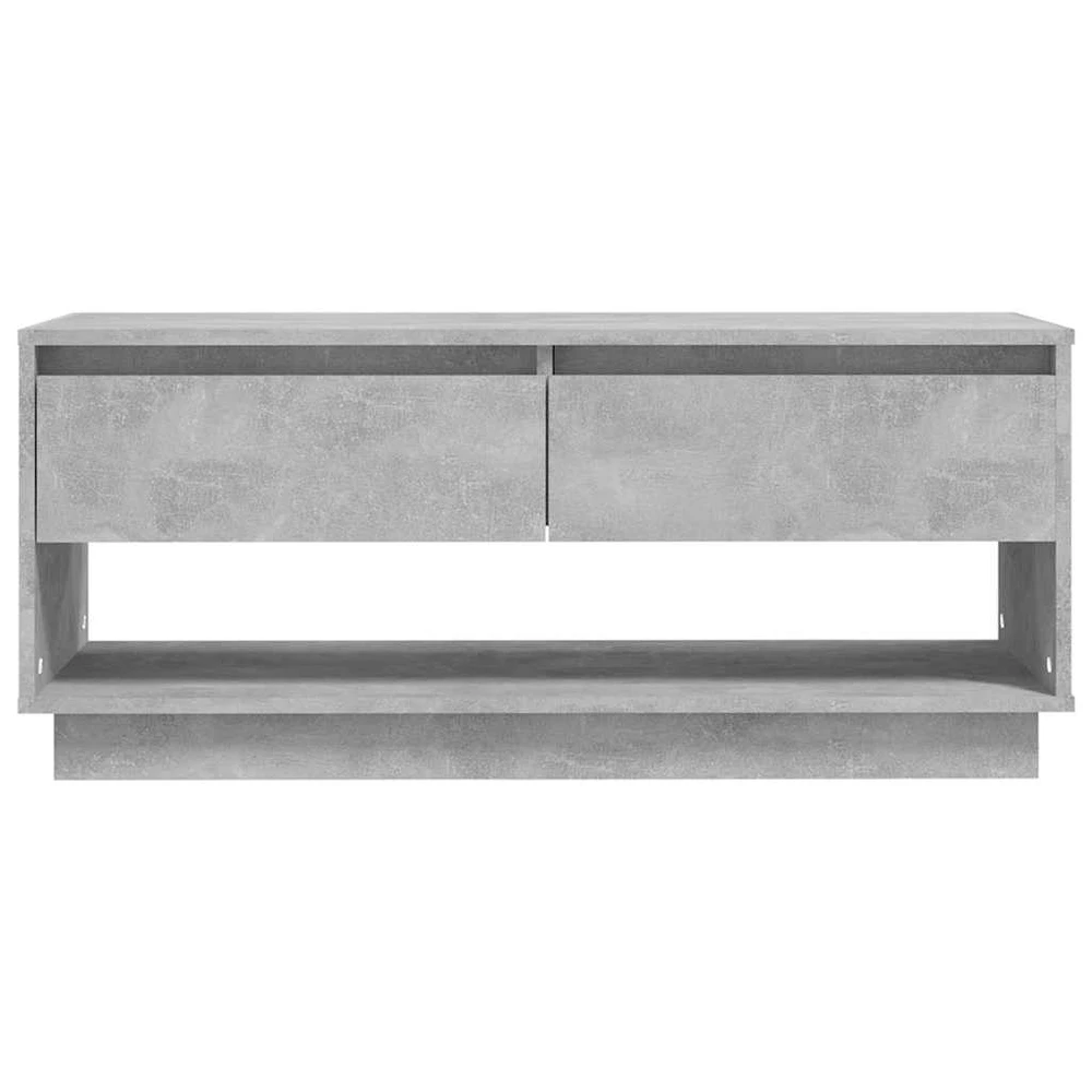 TV staliukas Televizoriaus spintelė, betono, 102x41x44cm, apdirbta mediena