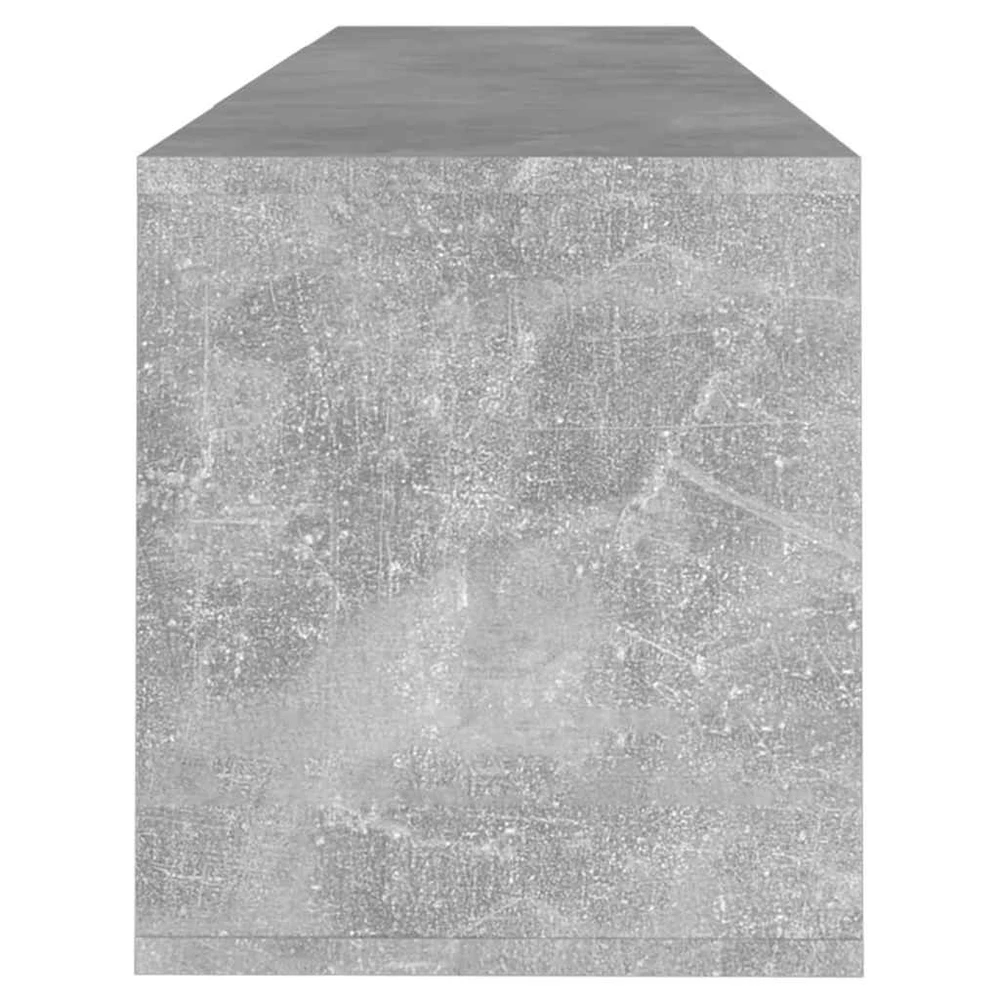 TV staliukas Televizoriaus spintelė, betono, 120x30x40,5cm, apdirbta mediena