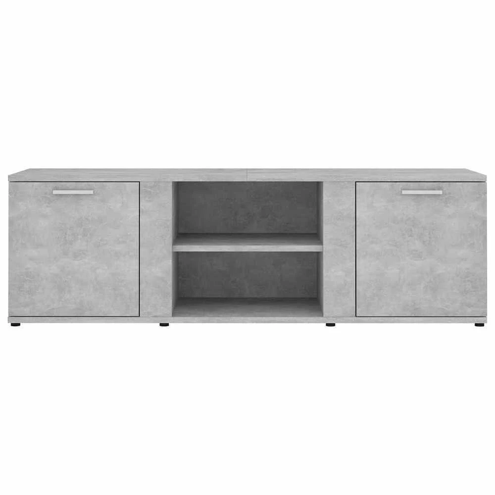 TV staliukas Televizoriaus spintelė, betono, 120x34x37cm, apdirbta mediena