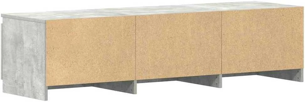 TV staliukas Televizoriaus spintelė, betono, 140x40x35,5cm, apdirbta mediena