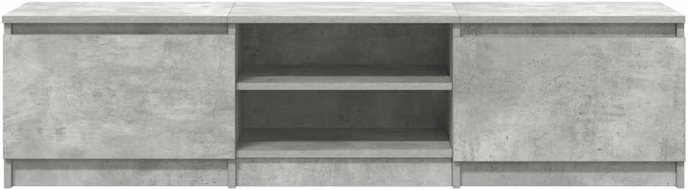 TV staliukas Televizoriaus spintelė, betono, 140x40x35,5cm, apdirbta mediena