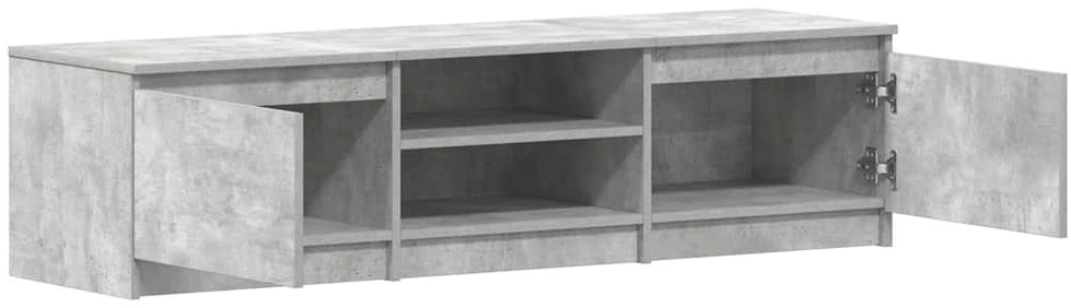 TV staliukas Televizoriaus spintelė, betono, 140x40x35,5cm, apdirbta mediena