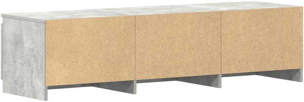 TV staliukas Televizoriaus spintelė, betono, 140x40x35,5cm, apdirbta mediena