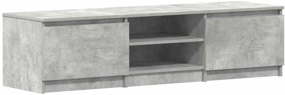 TV staliukas Televizoriaus spintelė, betono, 140x40x35,5cm, apdirbta mediena