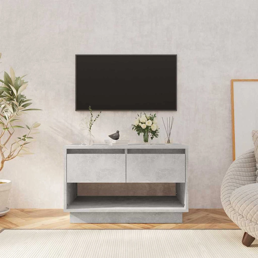 TV staliukas Televizoriaus spintelė, betono, 70x41x44cm, apdirbta mediena