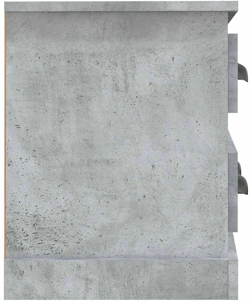 TV staliukas Televizoriaus spintelė, betono pilka, 100x35,5x45cm, mediena