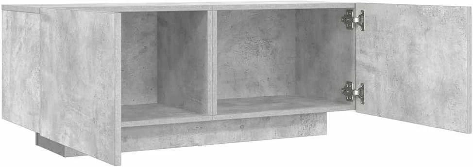 TV staliukas Televizoriaus spintelė, betono pilka, 100x35x40cm, mediena
