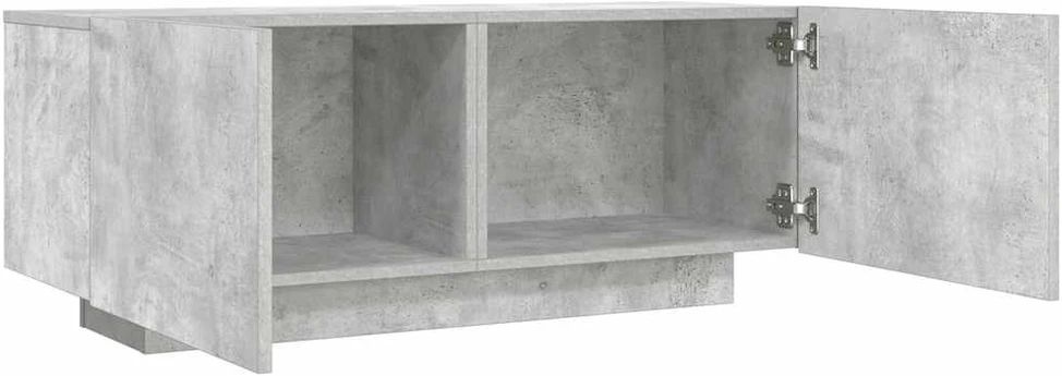 TV staliukas Televizoriaus spintelė, betono pilka, 100x35x40cm, mediena