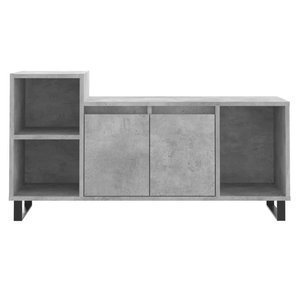 TV staliukas Televizoriaus spintelė, betono pilka, 100x35x55cm, mediena