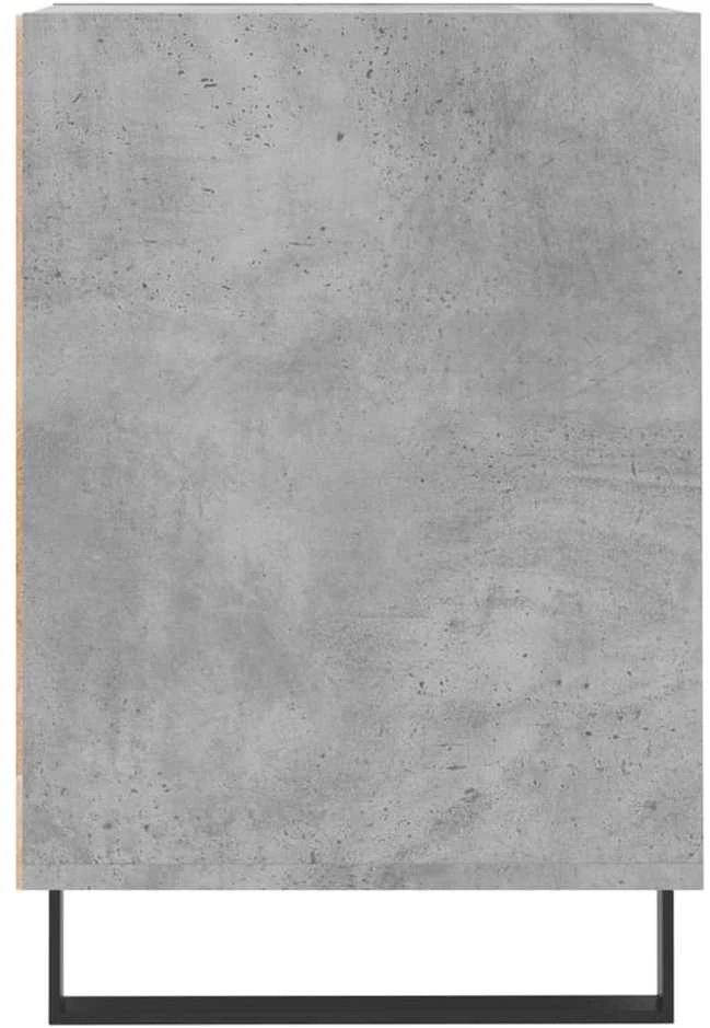 TV staliukas Televizoriaus spintelė, betono pilka, 100x35x55cm, mediena