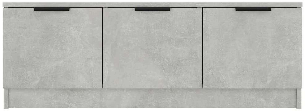 TV staliukas Televizoriaus spintelė, betono pilka, 102x35x36,5cm, mediena