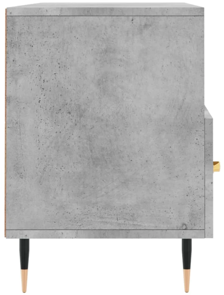 TV staliukas Televizoriaus spintelė, betono pilka, 102x36x50cm, mediena