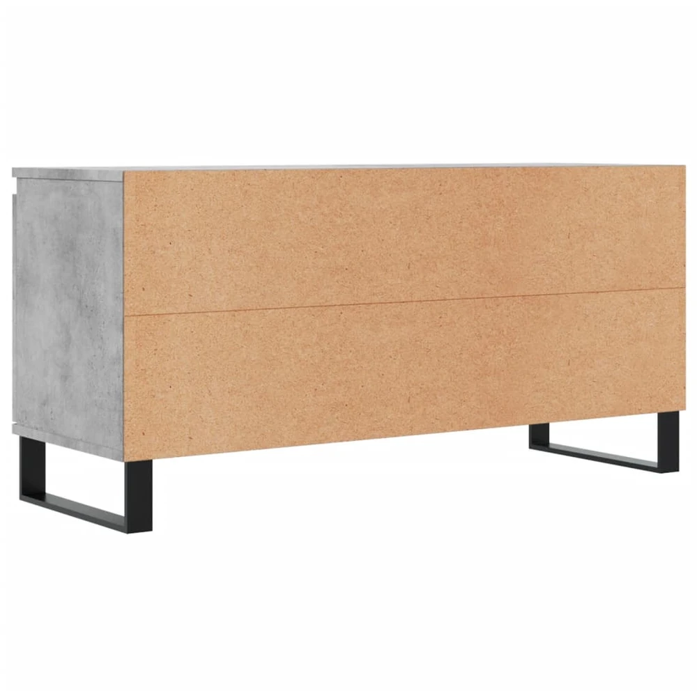 TV staliukas Televizoriaus spintelė, betono pilka, 104x35x50cm, mediena