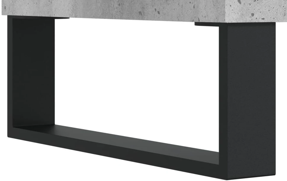 TV staliukas Televizoriaus spintelė, betono pilka, 104x35x50cm, mediena