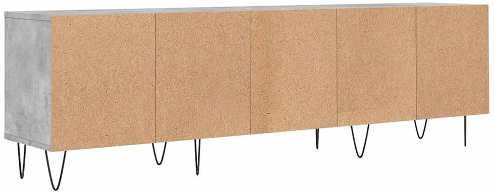TV staliukas Televizoriaus spintelė, betono pilka, 150x30x44,5cm, mediena