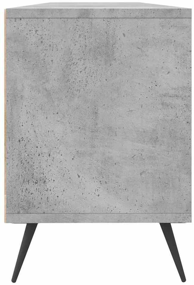 TV staliukas Televizoriaus spintelė, betono pilka, 150x30x44,5cm, mediena