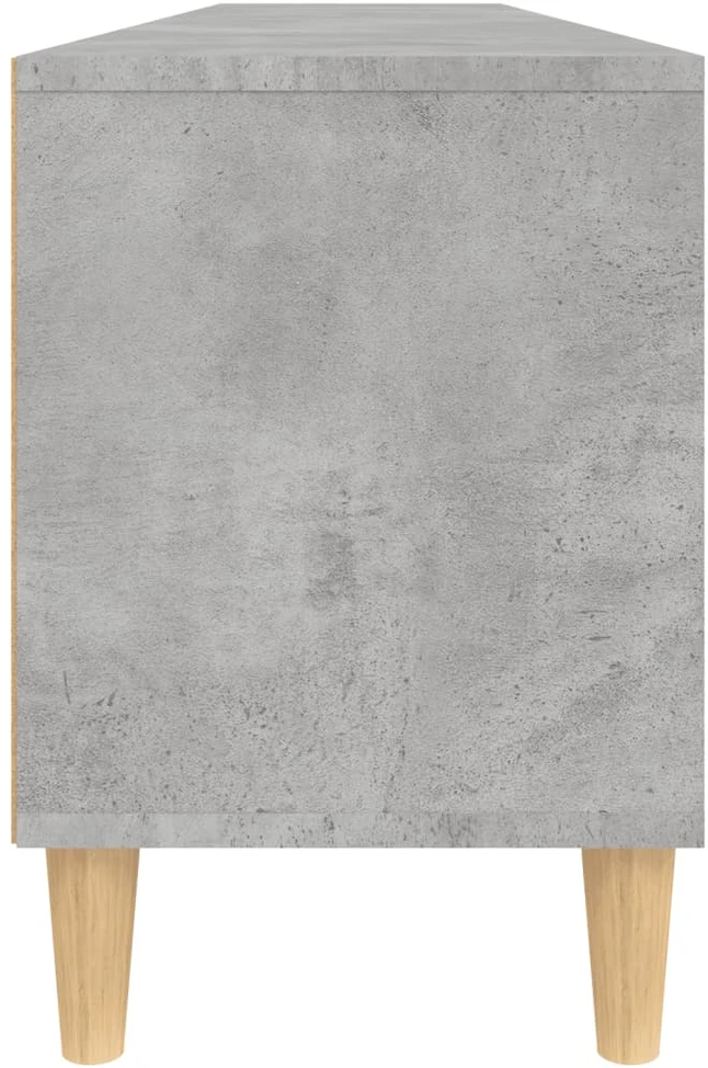 TV staliukas Televizoriaus spintelė, betono pilka, 150x30x44,5cm, mediena