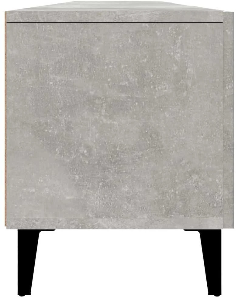 TV staliukas Televizoriaus spintelė, betono pilka, 180x31,5x40cm, mediena