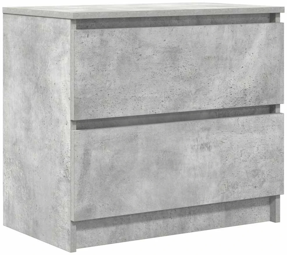 TV staliukas Televizoriaus spintelė, betono pilka, 60x35x54 cm, mediena