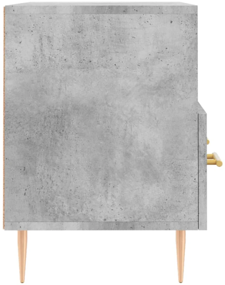 TV staliukas Televizoriaus spintelė, betono pilka, 80x36x50cm, mediena