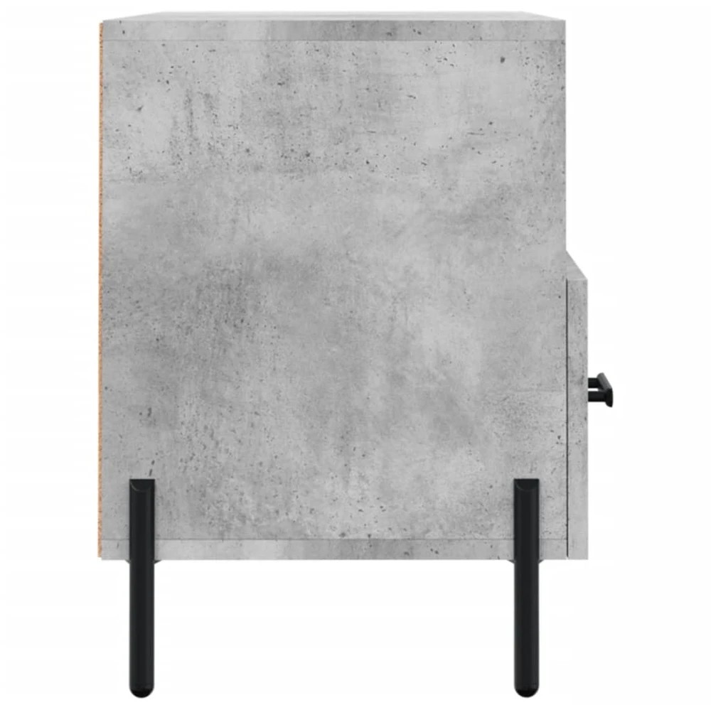 TV staliukas Televizoriaus spintelė, betono pilka, 80x36x50cm, mediena