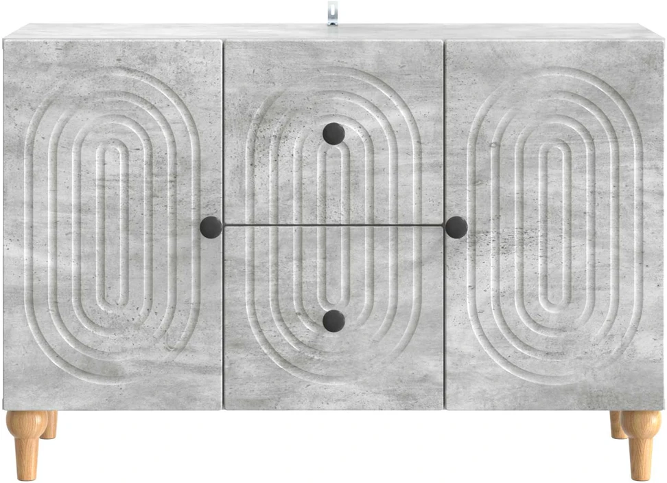 Televizoriaus spintelė Betono pilka 89 x 34,5 x 60 cm