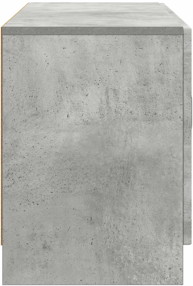 TV staliukas Televizoriaus spintelė Betono pilka 99 x 34,5 x 47 cm