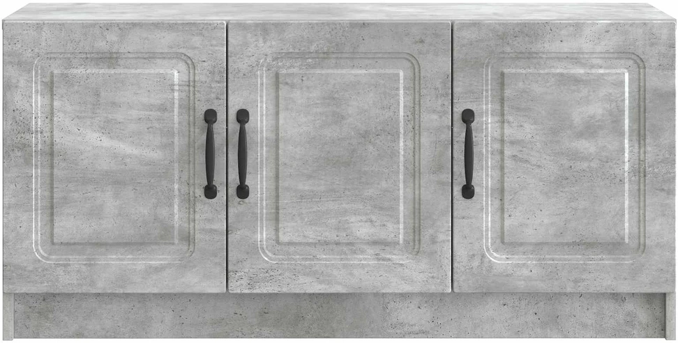 TV staliukas Televizoriaus spintelė Betono pilka 99 x 34,5 x 47 cm