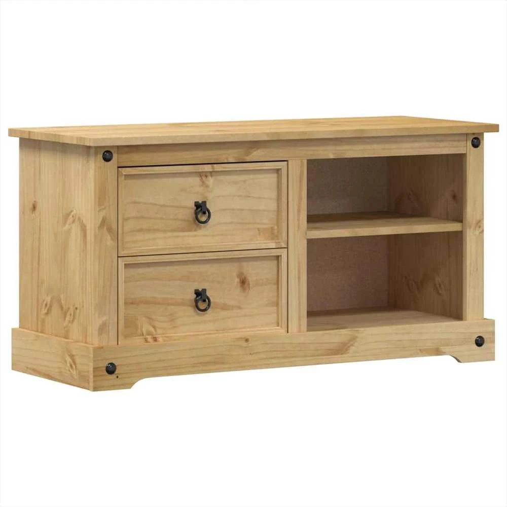 TV staliukas Televizoriaus spintelė Corona, 100x40x52cm, pušies masyvas