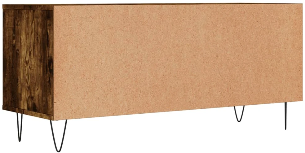 TV staliukas Televizoriaus spintelė, dūminė, 100x34,5x44,5cm, mediena
