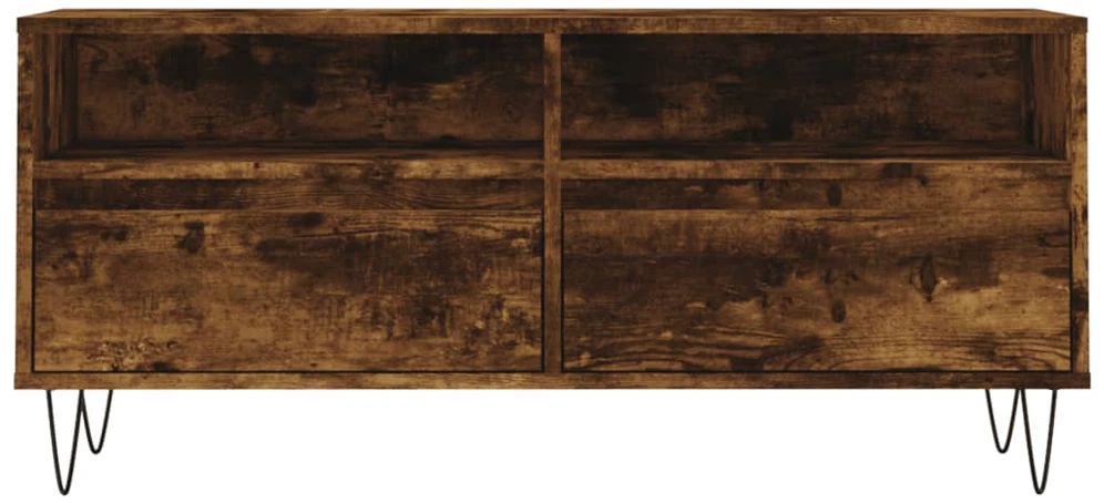 TV staliukas Televizoriaus spintelė, dūminė, 100x34,5x44,5cm, mediena