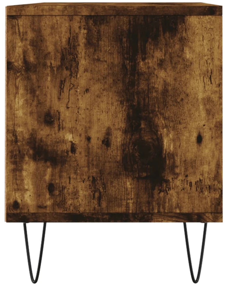 TV staliukas Televizoriaus spintelė, dūminė, 100x34,5x44,5cm, mediena