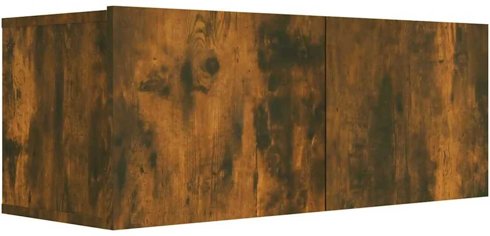 TV staliukas Televizoriaus spintelė, dūminio ąžuolo, 80x30x30cm, mediena