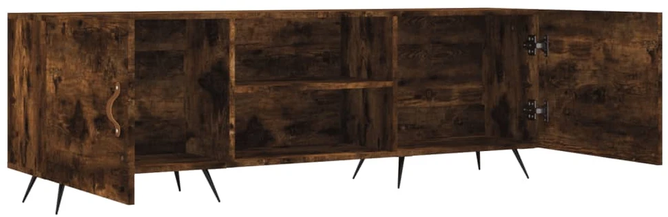 TV staliukas Televizoriaus spintelė, dūminio ąžuolo, 150x30x50cm, mediena