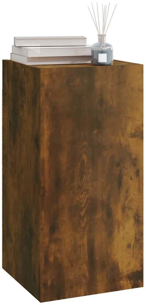 Televizoriaus spintelė, dūminio ąžuolo, 30,5x30x60cm, mediena